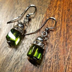 Holiday Earrings Green